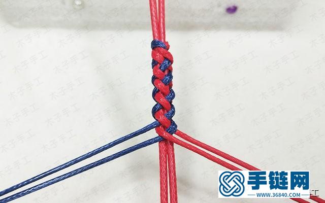 做不一樣的夾心四股辮手鏈，還能學(xué)會(huì)用吸管做秘魯結(jié)哦