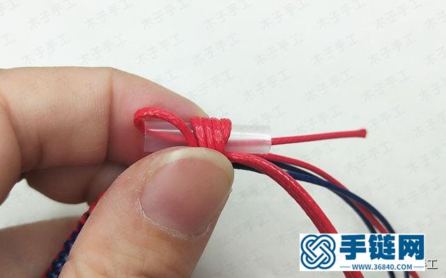 做不一樣的夾心四股辮手鏈，還能學(xué)會(huì)用吸管做秘魯結(jié)哦