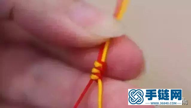 分享一份手殘黨也能看懂的編繩教程，編手鏈不再復雜，圖解教程