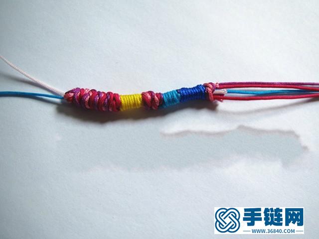 漂亮的手繩編法，女生學起來