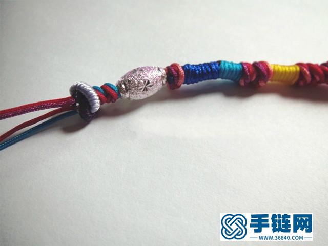 漂亮的手繩編法，女生學起來
