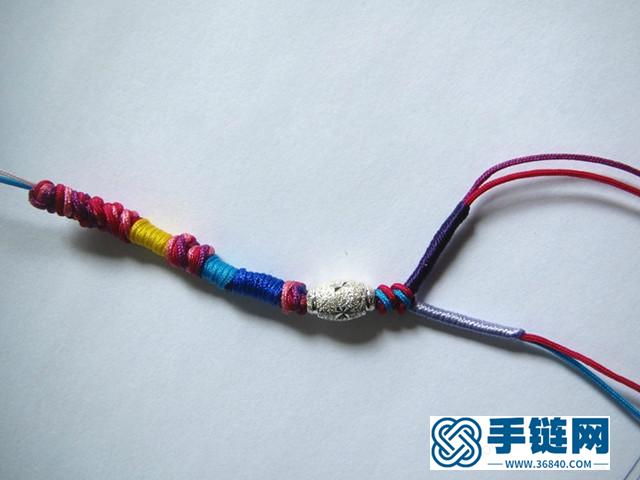 漂亮的手繩編法，女生學起來
