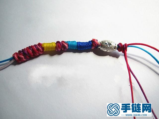 漂亮的手繩編法，女生學起來