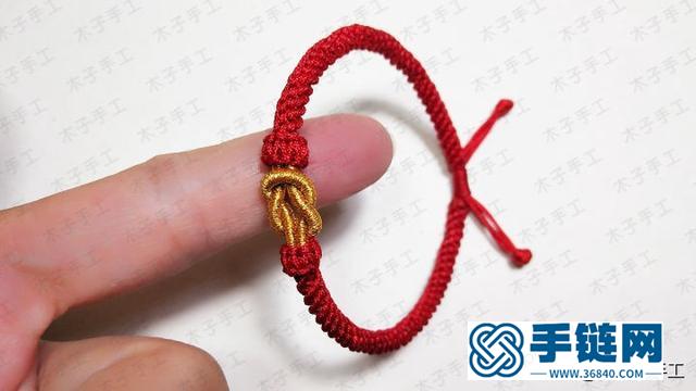 拼接玉米結手鏈的編法視頻教程