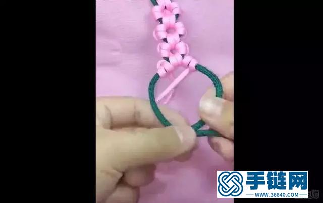中國結藝 | 美美的桃花手鏈