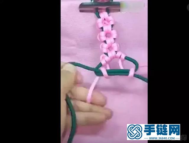 中國結藝 | 美美的桃花手鏈