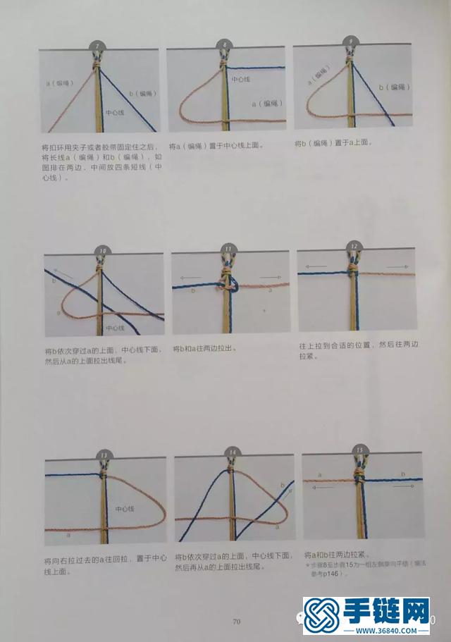 用中國結編織簡單的手鏈，新手也會做！