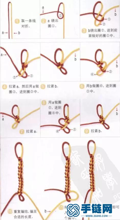 10款絢麗多彩手鏈，即好看又好編，夏天佩戴最好！附27種繩編法