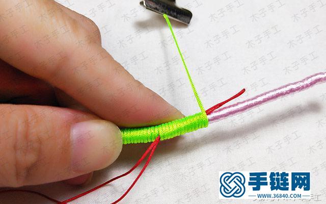 端午節五彩手繩編織，保證看一遍就能學會