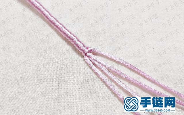 端午節五彩手繩編織，保證看一遍就能學會