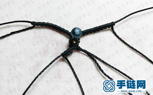 七夕愛心情侶手繩的編法圖解，心意滿滿就ta了