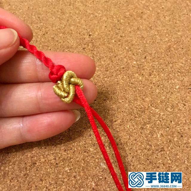 一根紅繩一種祝福 同心結(jié)情侶紅手繩