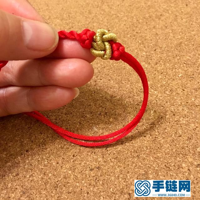 一根紅繩一種祝福 同心結(jié)情侶紅手繩