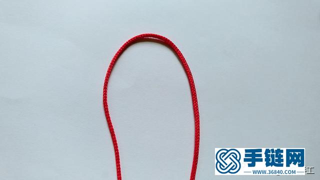 手工編織攀緣結(jié)詳細教程，自制紅繩心形手鏈，寓意愛情美滿
