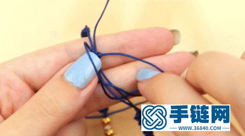 編繩教程，編一根轉(zhuǎn)運手鏈