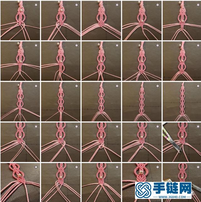 學會這16種首飾手鏈，再普通的珠子，結合下也可變好看！附教程