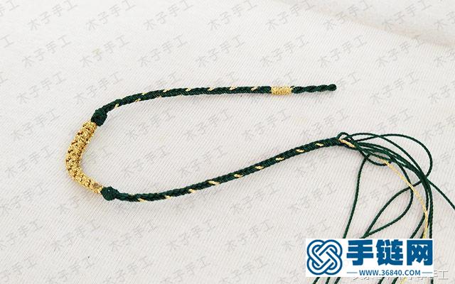 大家心心念的玉綜結手鏈的編法圖文教程來啦