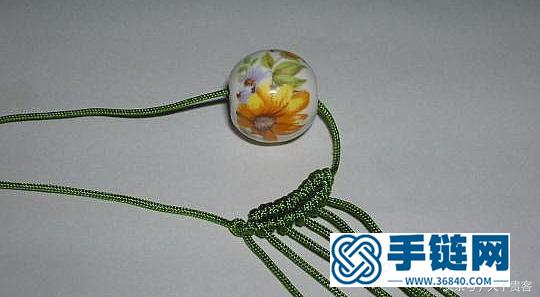 創意手繩飾品編織方法圖解，一看就會