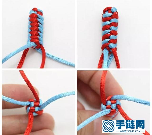 編繩玉米結(jié)變化無(wú)窮，編好再扭一下更加靈動(dòng)，結(jié)繩手鏈附教程