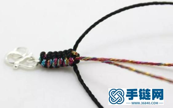 編繩玉米結(jié)變化無(wú)窮，編好再扭一下更加靈動(dòng)，結(jié)繩手鏈附教程