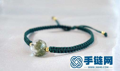 手鏈編法簡單好看