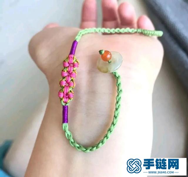 三生三世十里桃花#手工編織繩手鏈