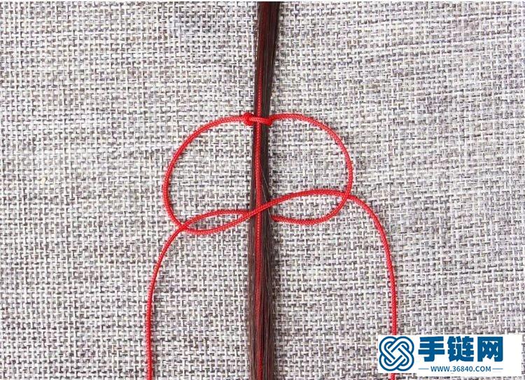 一縷青絲手鏈教程圖解，抖音頭發青絲手繩的編織教程