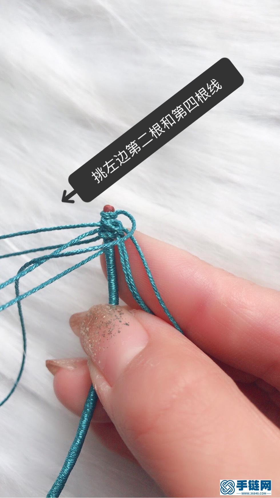 男士手繩編織新款教程，好看男款龍鱗祈福手繩教程