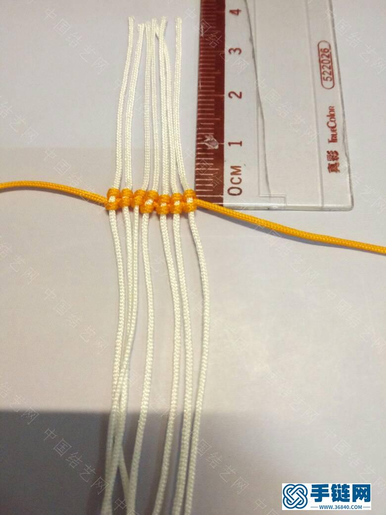 消耗余線3――貓爪爪編繩教程-完整編法步驟