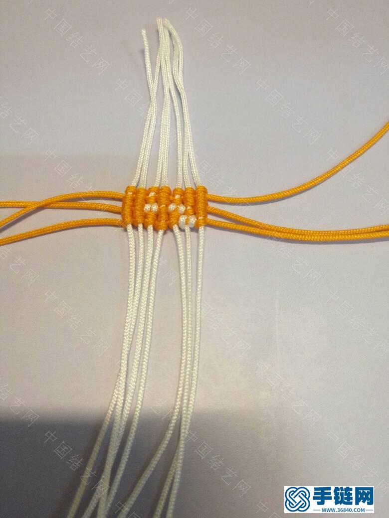 消耗余線3――貓爪爪編繩教程-完整編法步驟