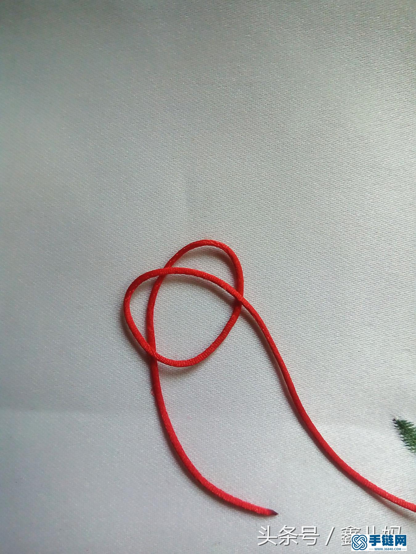 手繩菠蘿扣編法圖解
