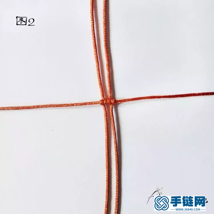 單珠手鏈編法，雮塵珠之瞳手繩簡單編織教程