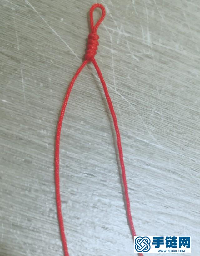 簡單好看的金剛結紅繩編法圖解
