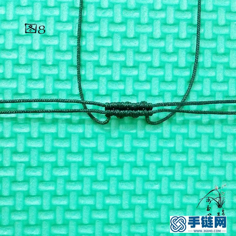 中國結小掛墜編法教程
