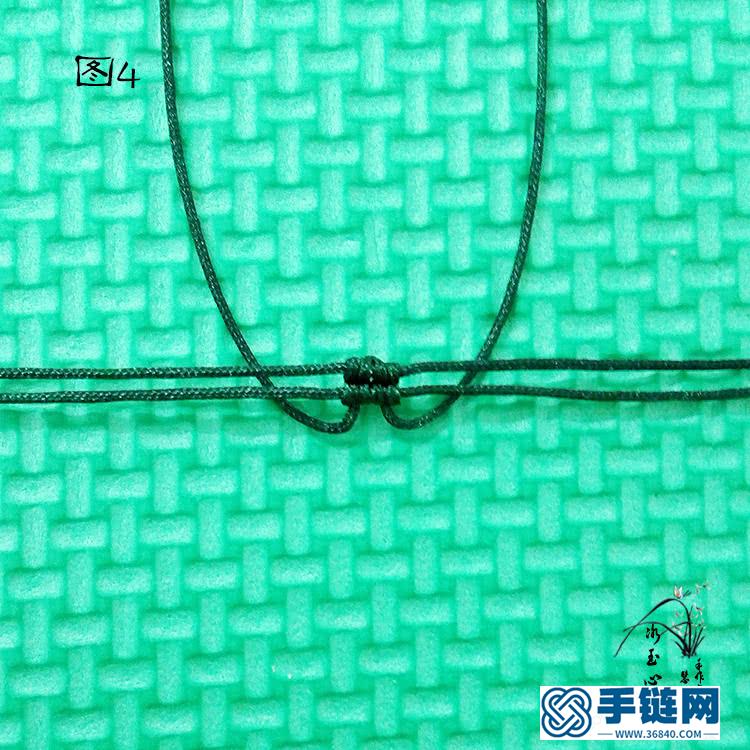 中國結小掛墜編法教程