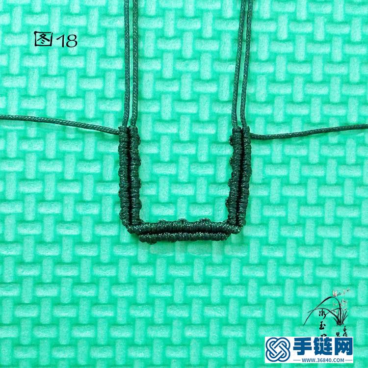 中國結小掛墜編法教程