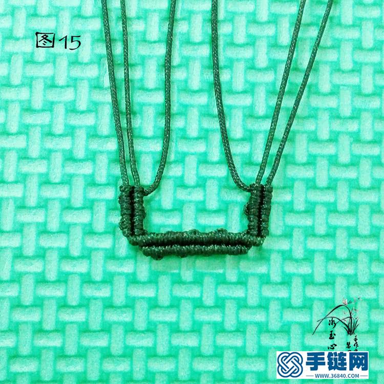 中國結小掛墜編法教程