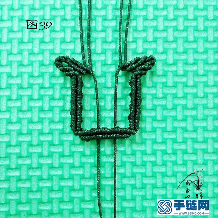 中國結小掛墜編法教程