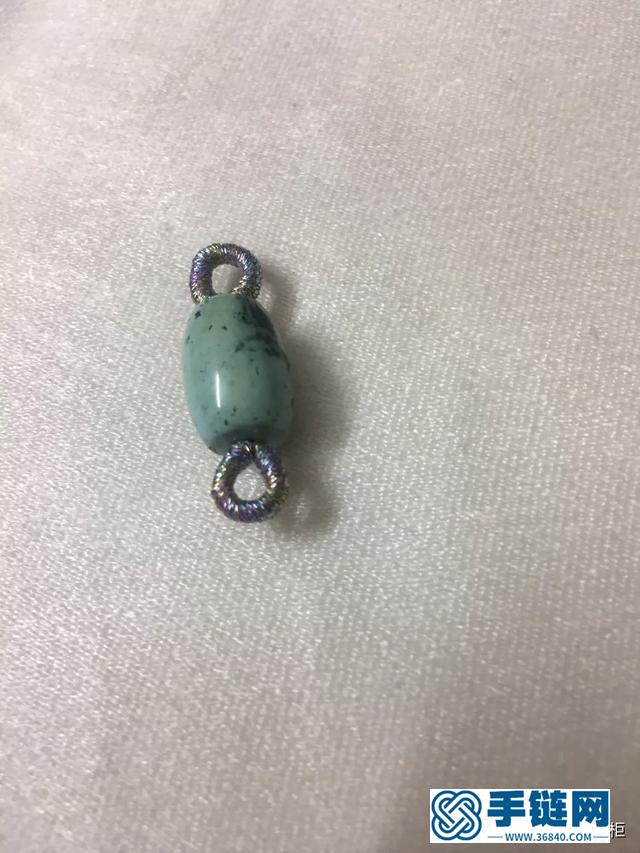 瑪瑙桶珠編繩手鏈教程圖解